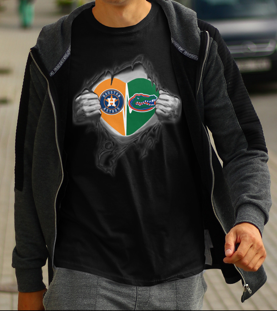 Houston Astros Florida Gators Heartbreak T-Shirt