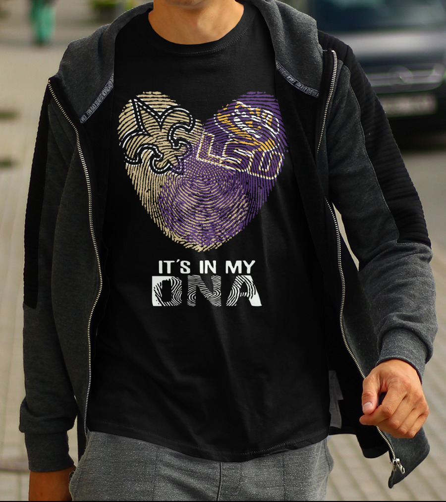 Saints LSU It's In My DNA T-Shirt