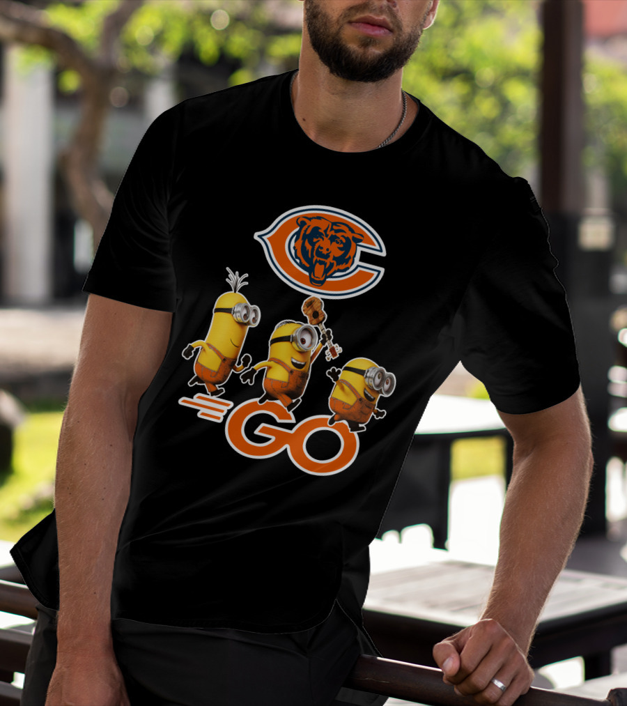 Chicago Bears Minions Go T-Shirt