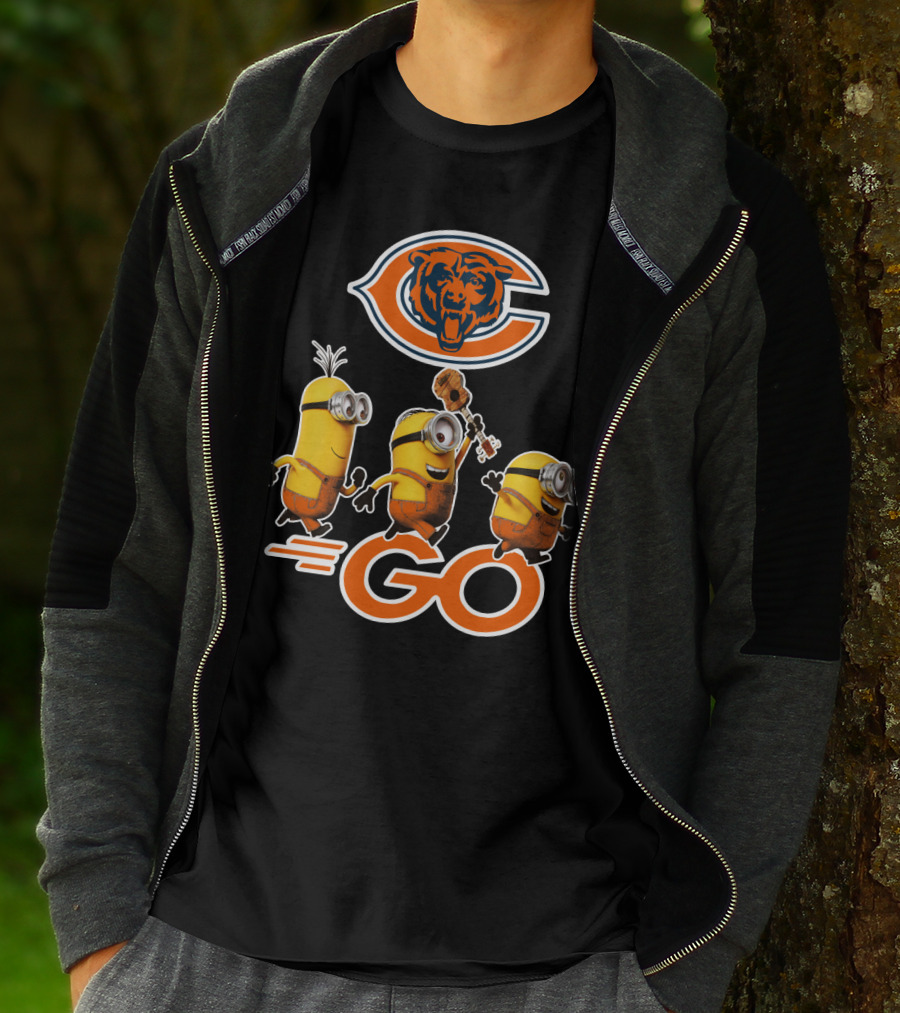 Chicago Bears Minions Go T-Shirt
