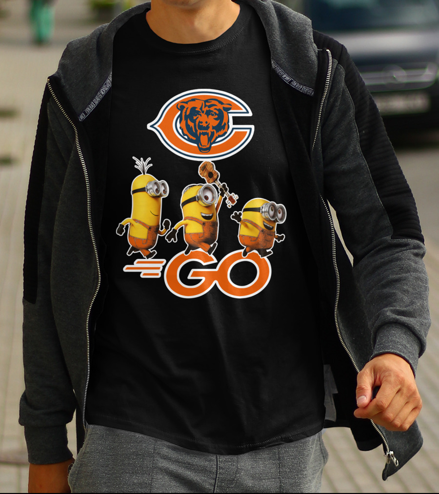 Chicago Bears Minions Go T-Shirt