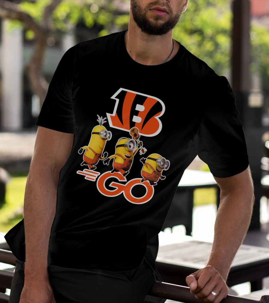 Bengals Minions Go T-Shirt