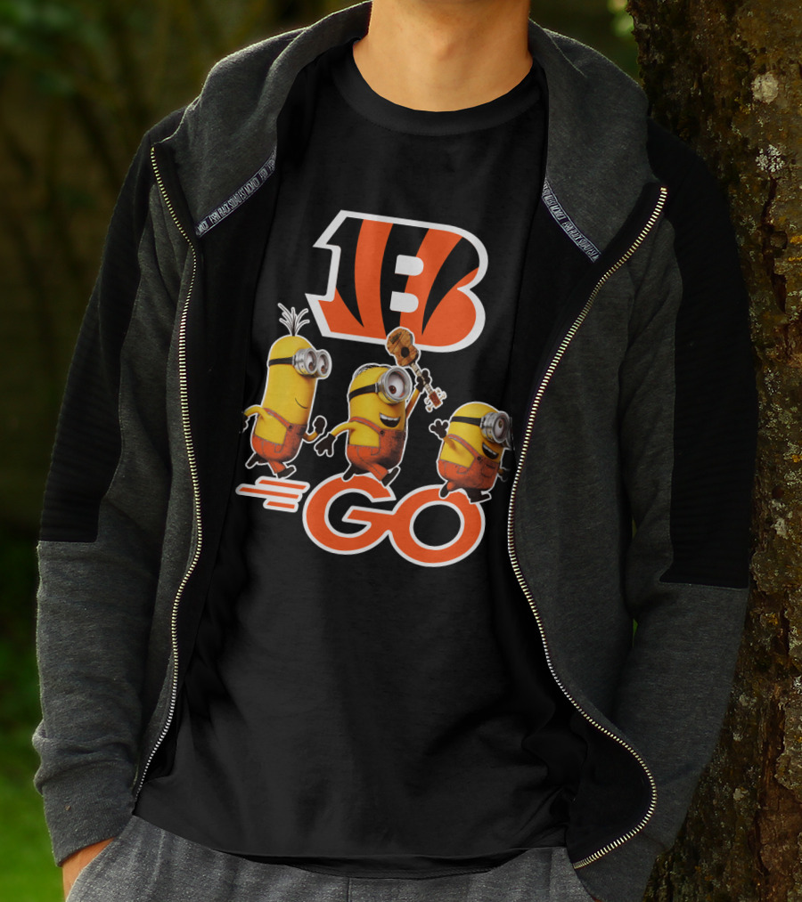 Bengals Minions Go T-Shirt