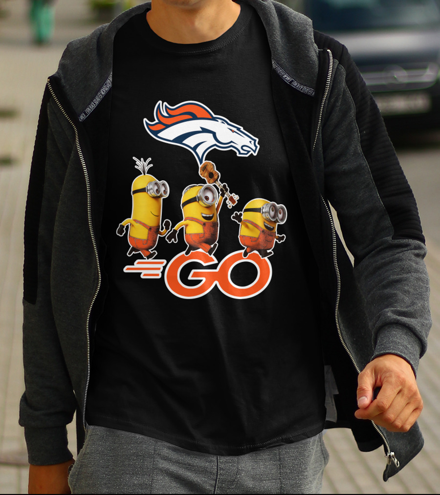 Broncos Minions Go T-Shirt