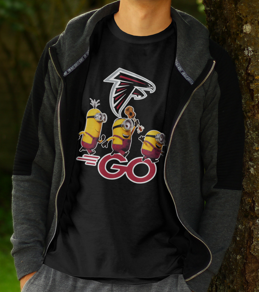 Falcons Logo Minions Go T-Shirt