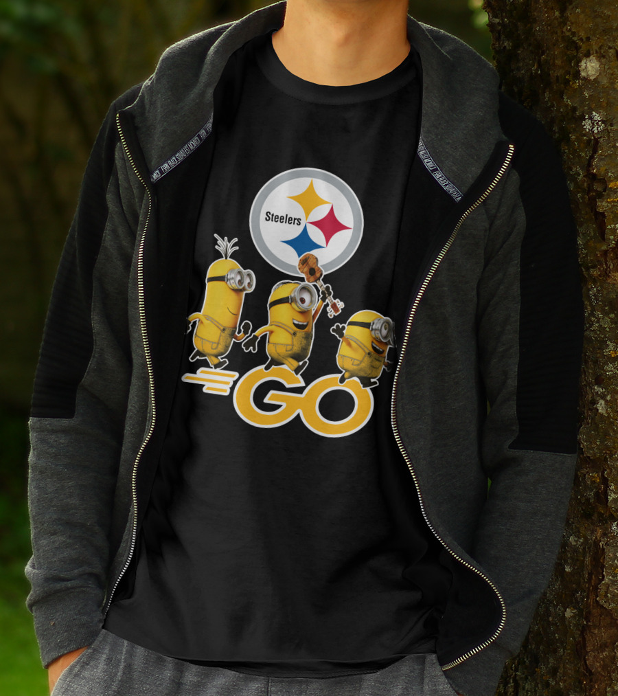 Steelers Minions Go T-Shirt