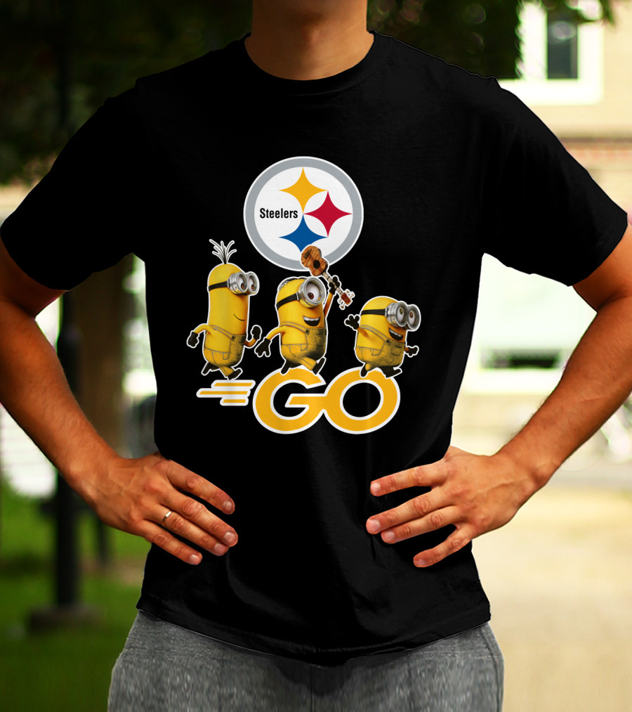 Steelers Minions Go T-Shirt