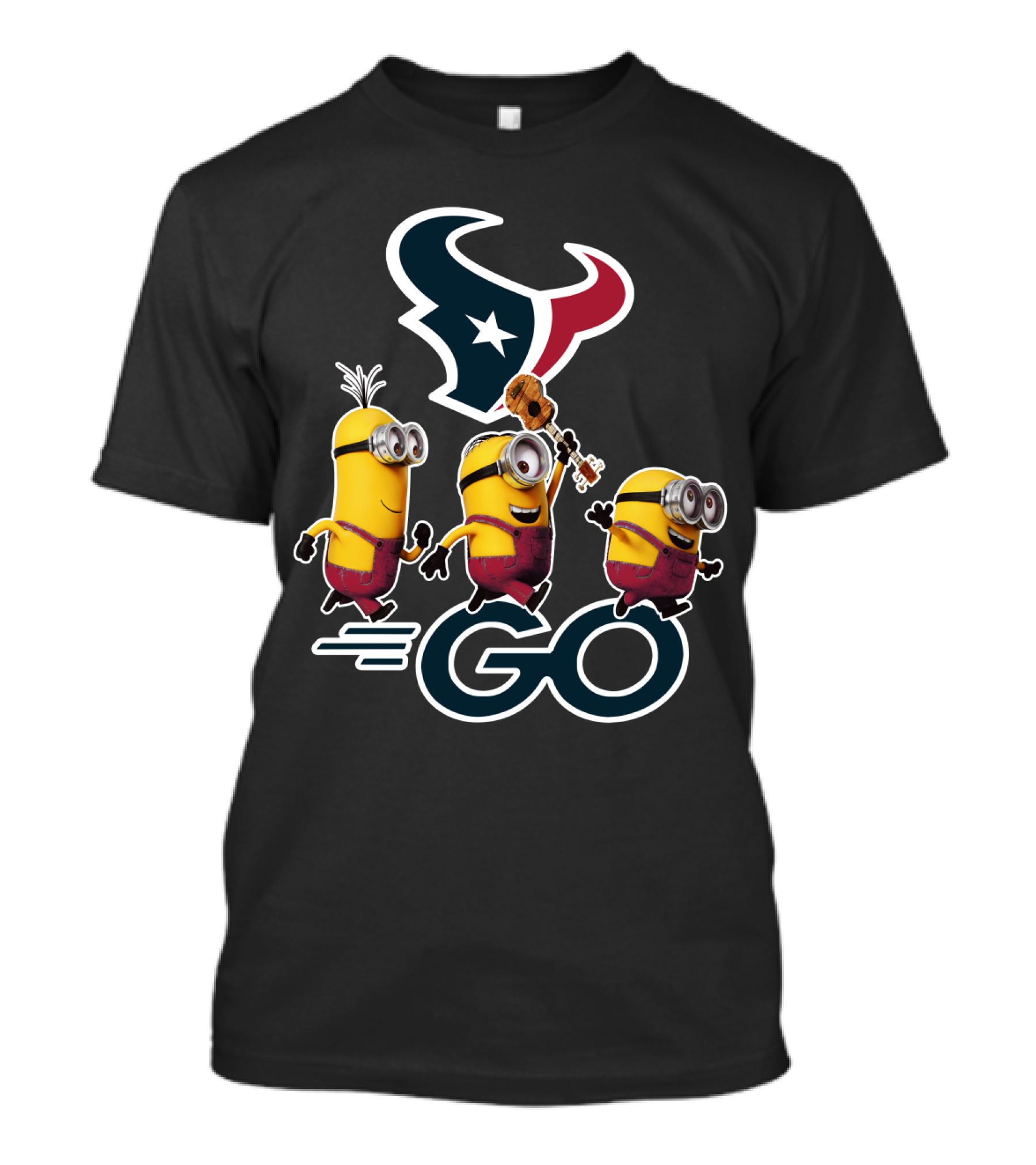 Houston Texans Minions Go T-Shirt
