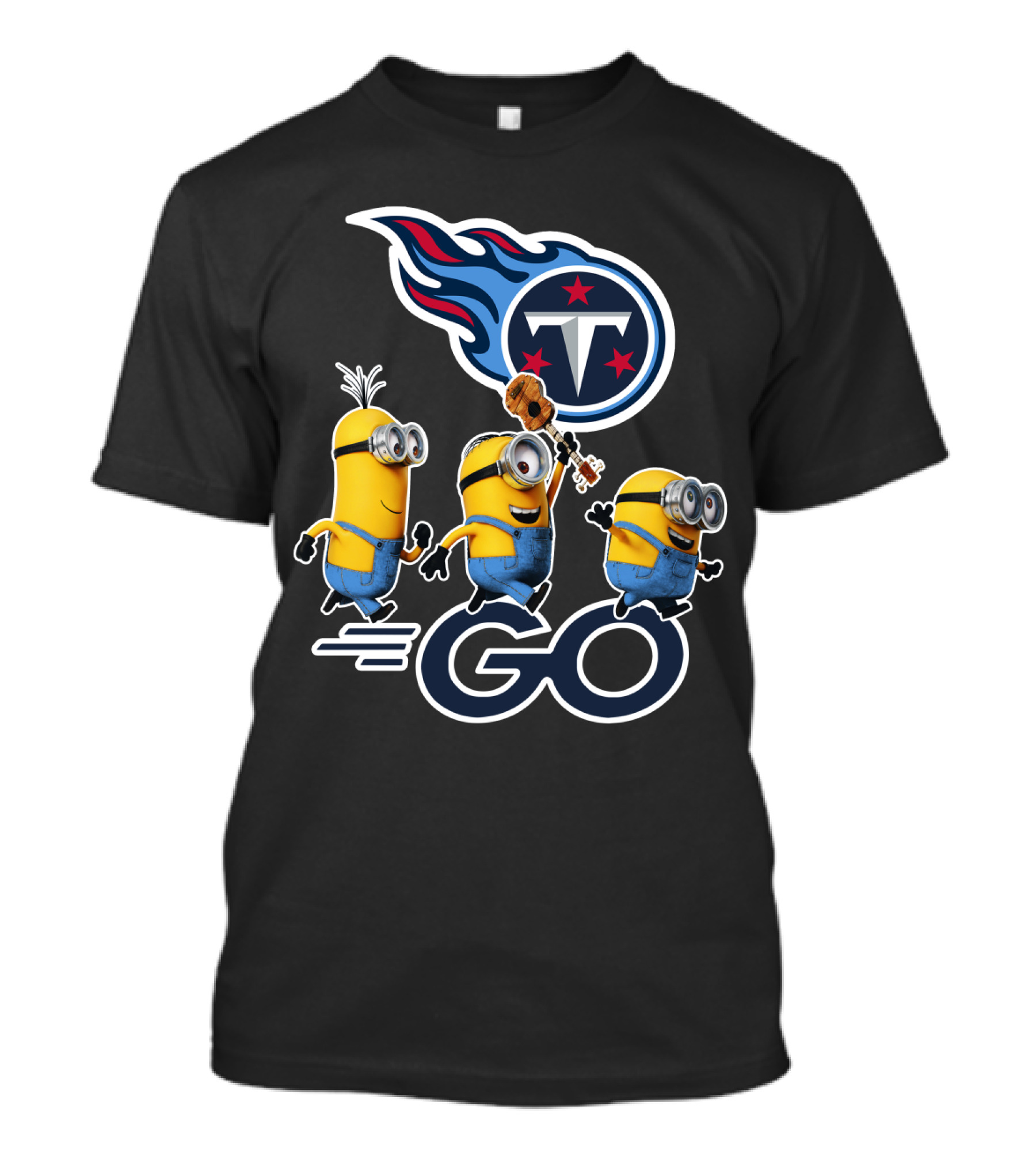 Minions Go Titans Tennessee NFL T-Shirt