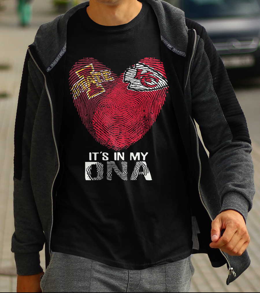 Iowa State Cyclones KC Chiefs It's In My DNA T-Shirt