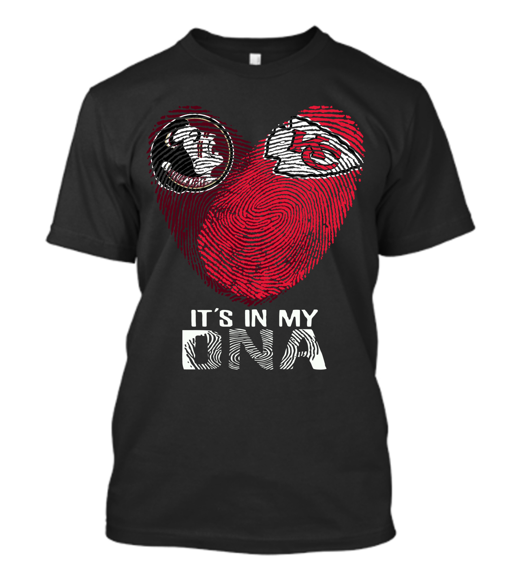 Seminoles Chiefs It's In My DNA Fingerprint T-Shirt