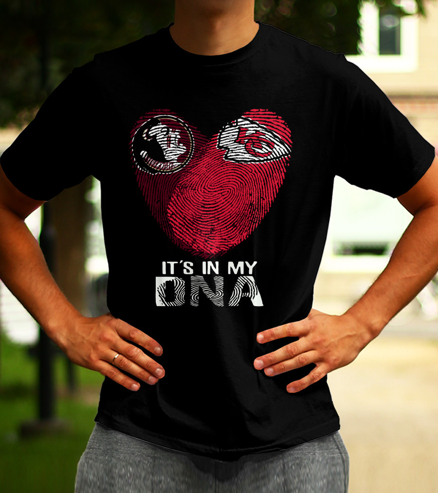 Seminoles Chiefs It's In My DNA Fingerprint T-Shirt