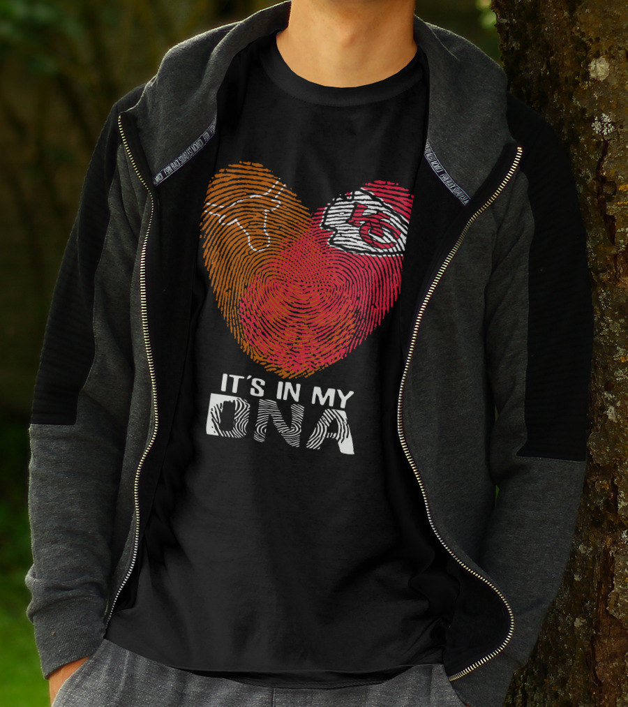 Texas Longhorns Chiefs Heart It's In My DNA T-Shirt