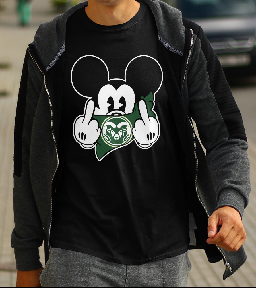 Colorado State Rams Mickey Gesture T-Shirt