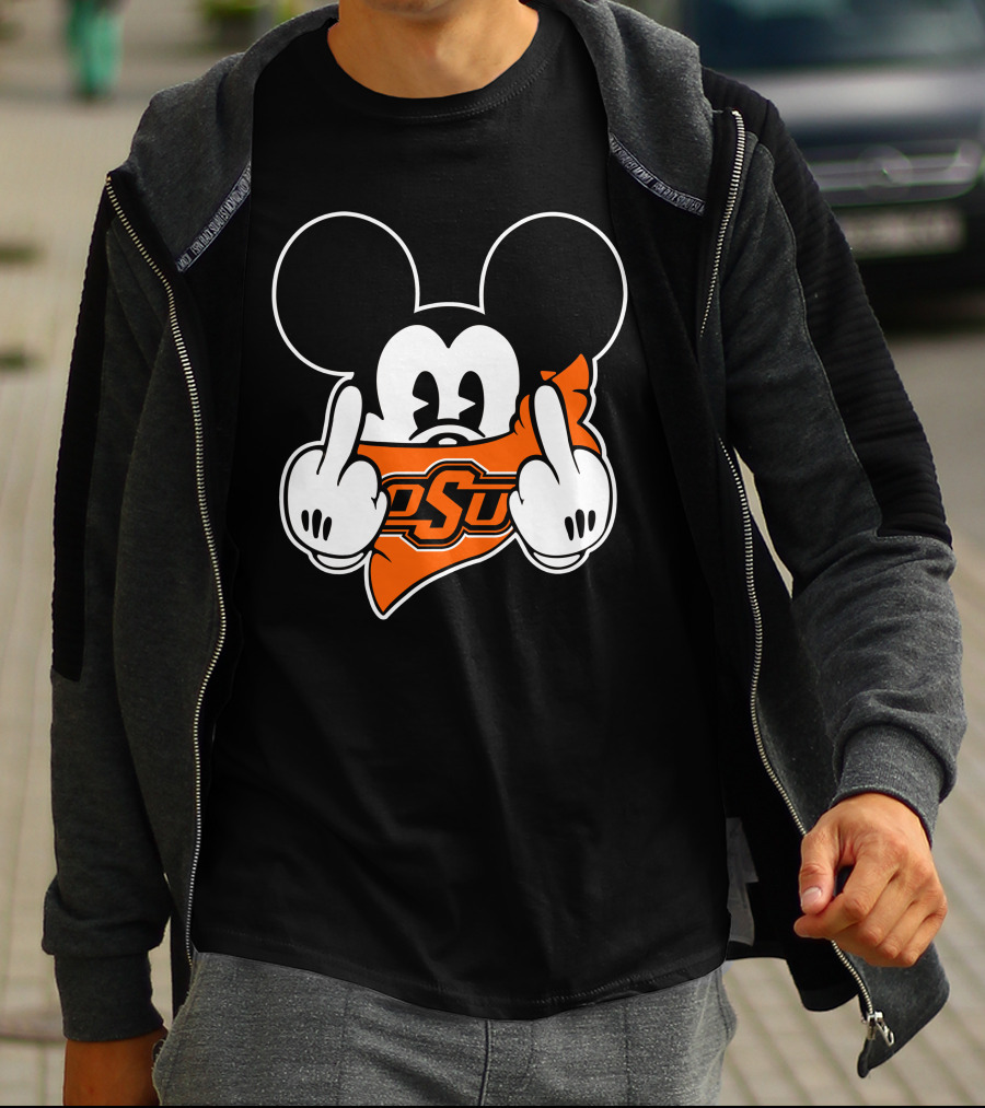 Oklahoma State Cowboys OSU Mickey T-Shirt