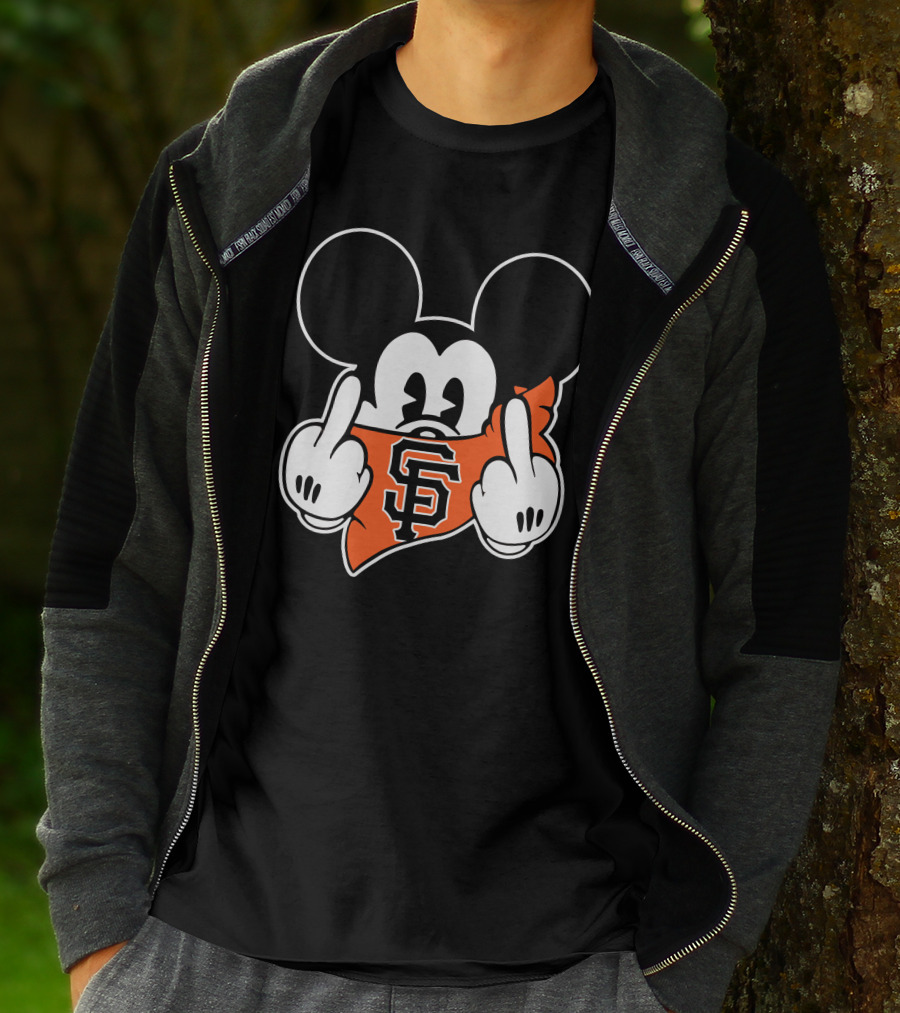 Mickey Bandana SF Giants Gesture T-Shirt