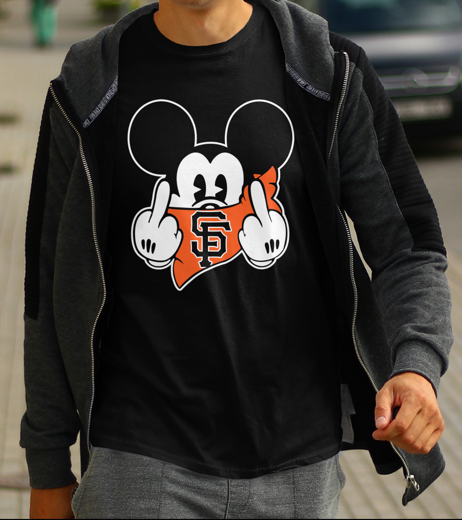 Mickey Bandana SF Giants Gesture T-Shirt