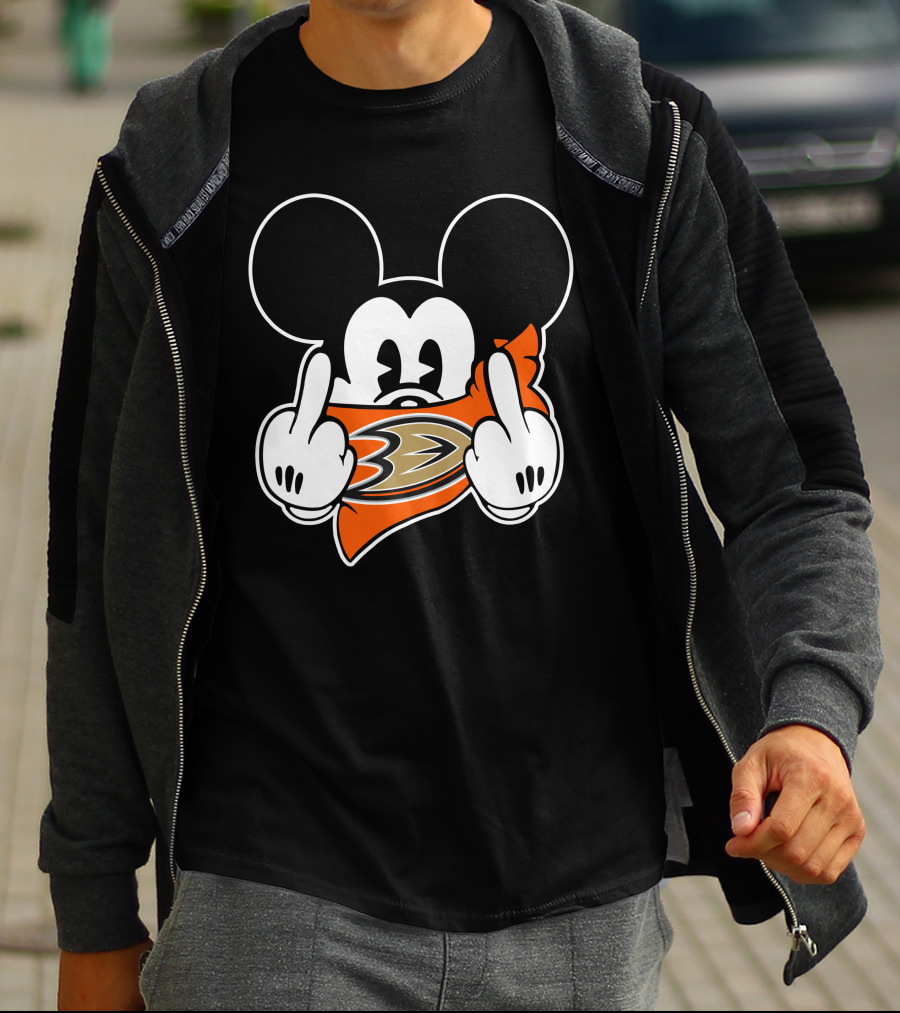 Anaheim Ducks Mickey Mouse Fusion T-Shirt