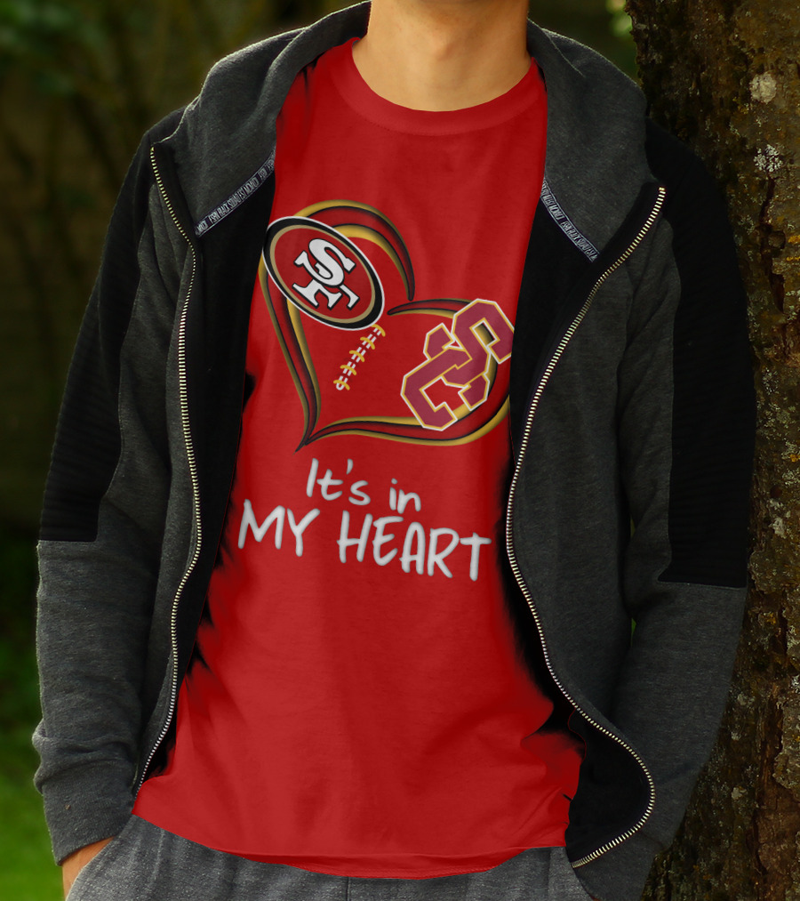 49ers Sc It's In My Heart T-Shirt
