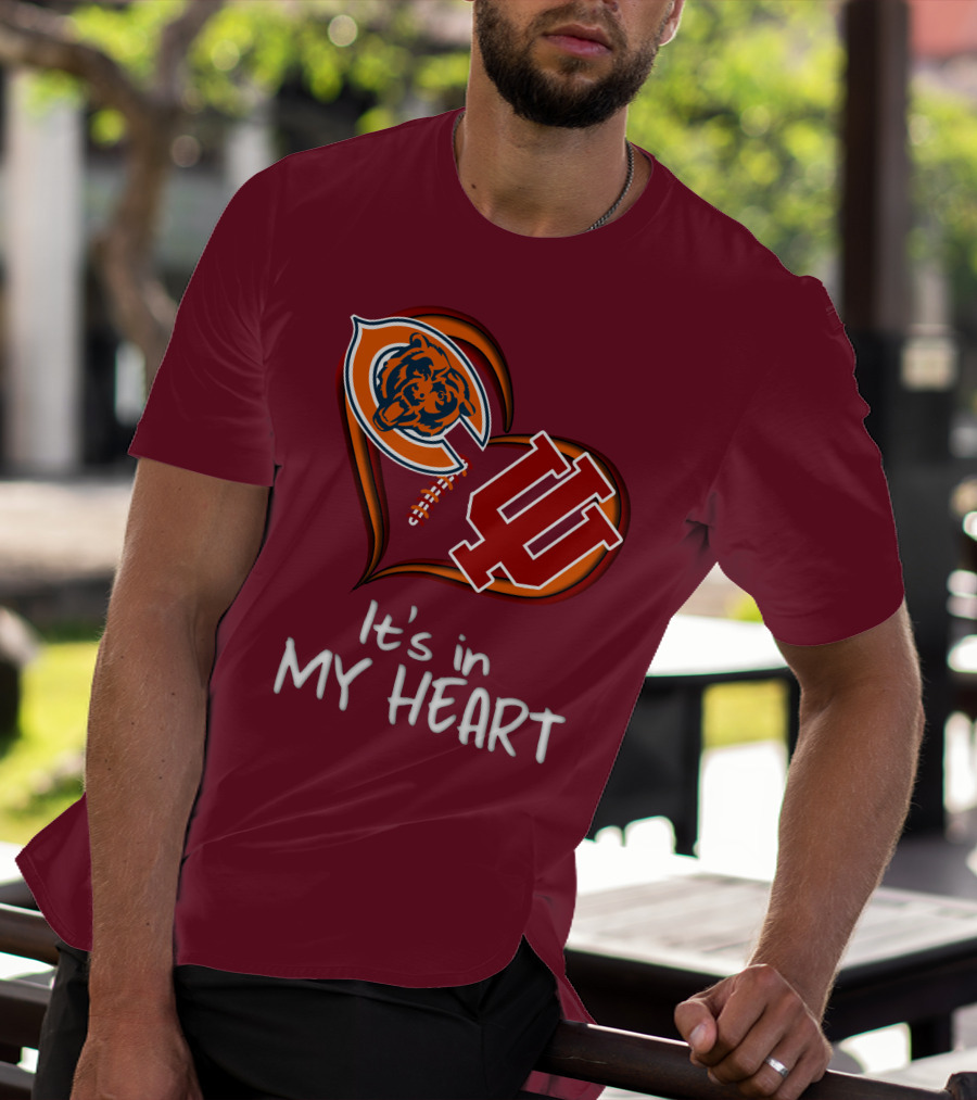 Bears Hoosiers It's In My Heart T-Shirt