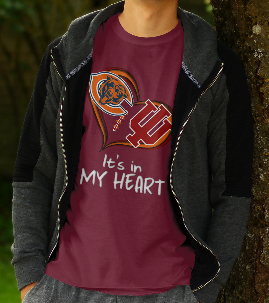 Bears Hoosiers It's In My Heart T-Shirt