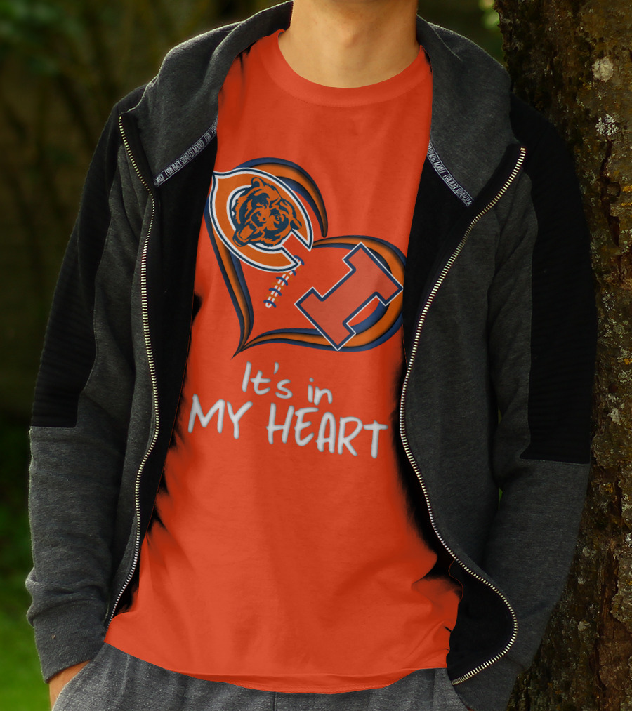 Bears Illinois It's In My Heart T-Shirt
