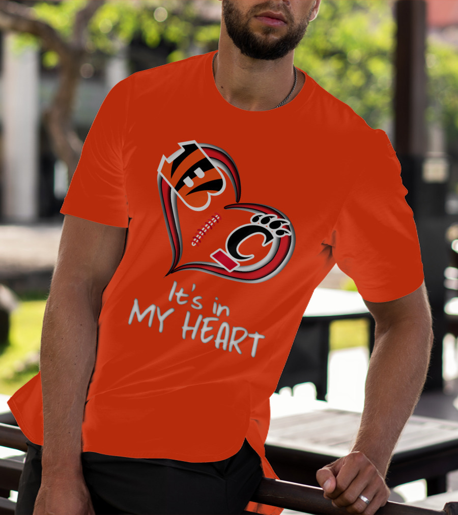 Bengals Bearcats It's In My Heart T-Shirt