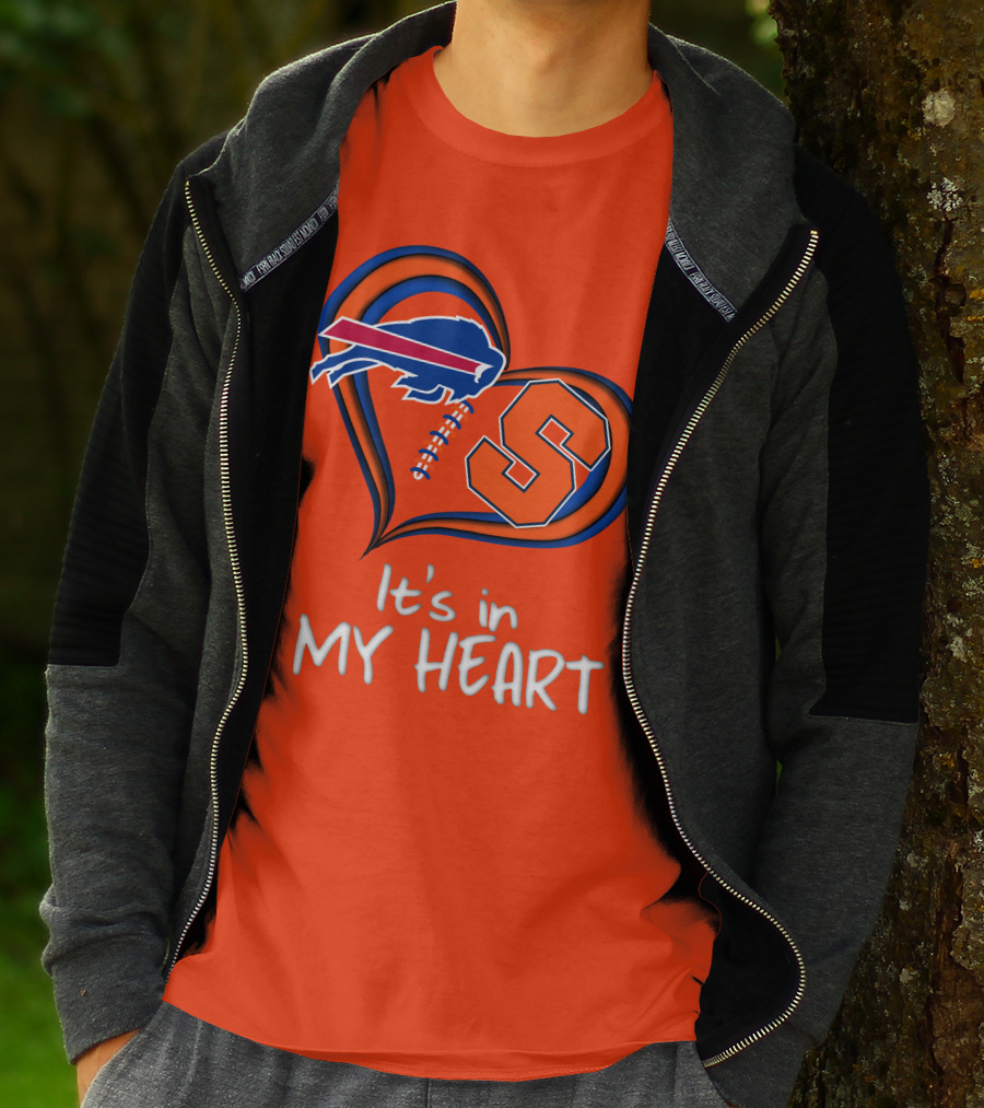 Buffalo Bills Syracuse It's In My Heart T-Shirt