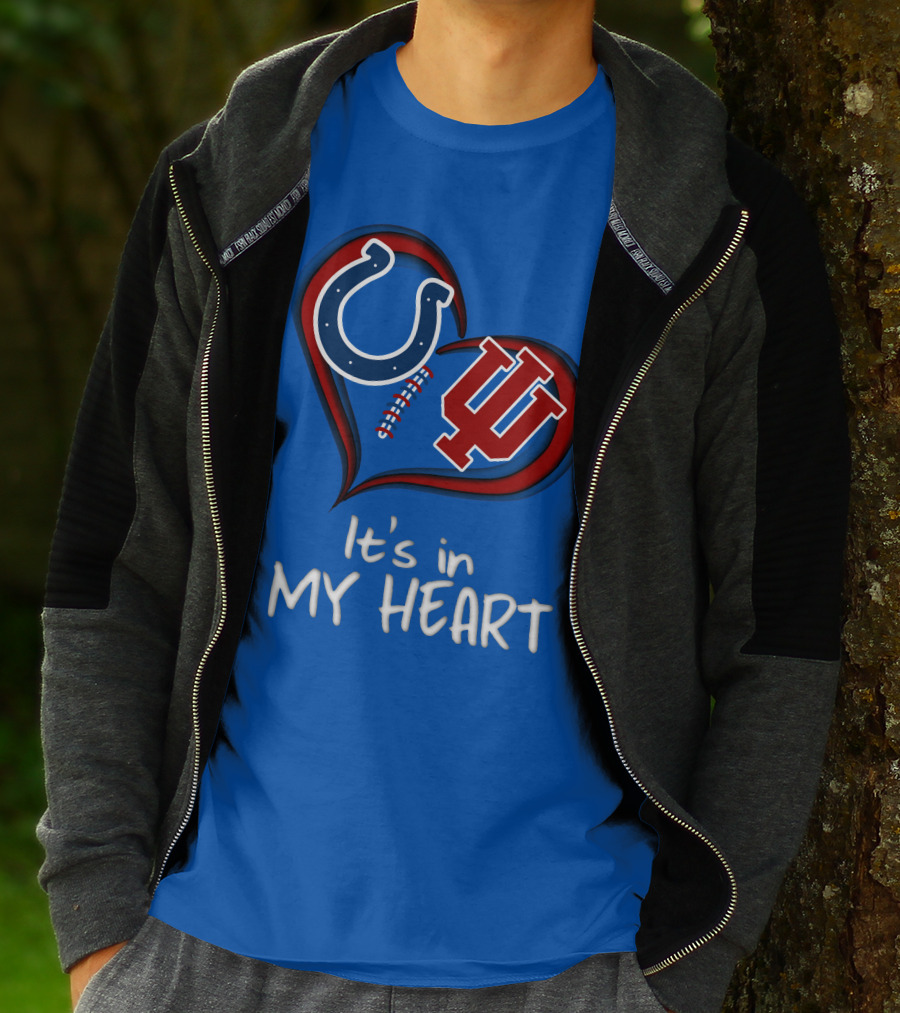 Colts Hoosiers It's In My Heart T-Shirt