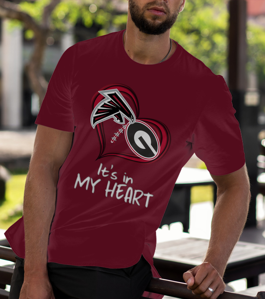 Falcons Bulldogs It's In My Heart T-Shirt