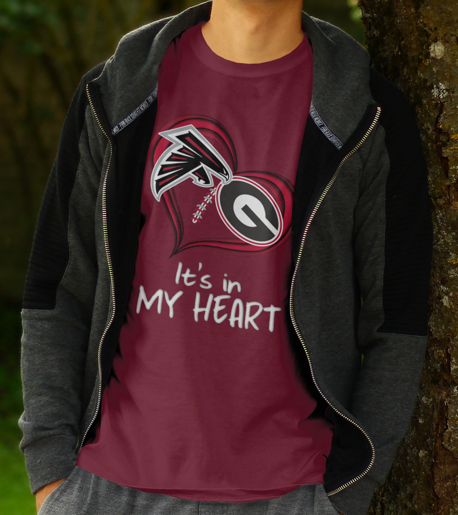 Falcons Bulldogs It's In My Heart T-Shirt