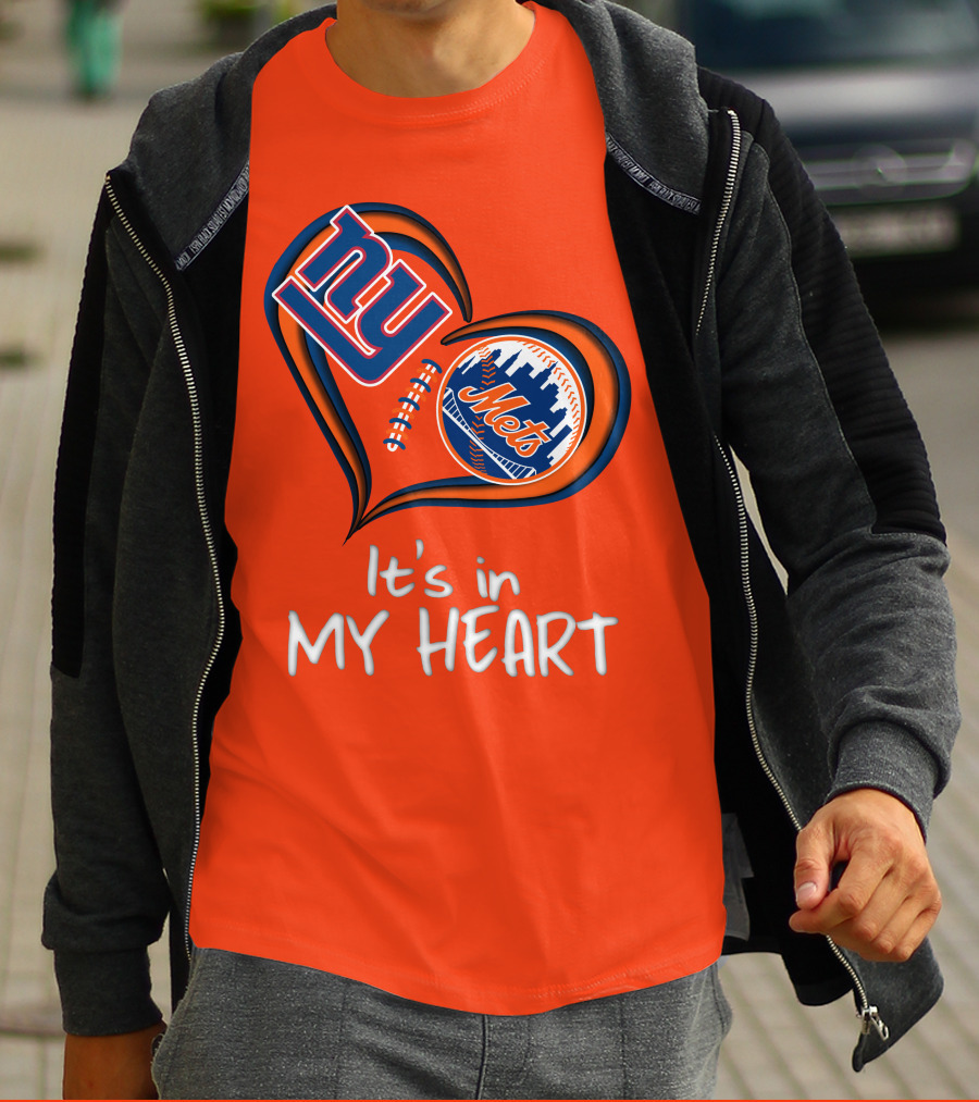 NY Mets In My Heart T-Shirt
