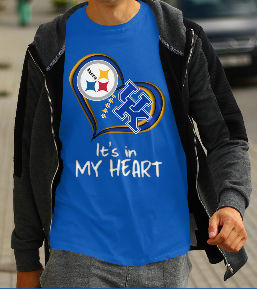 Steelers It's In My Heart Kentucky T-Shirt