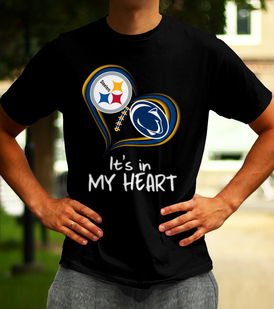 Steelers Penn State It's In My Heart T-Shirt