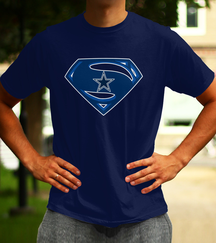 Cowboys Super Man Star Icon T-Shirt