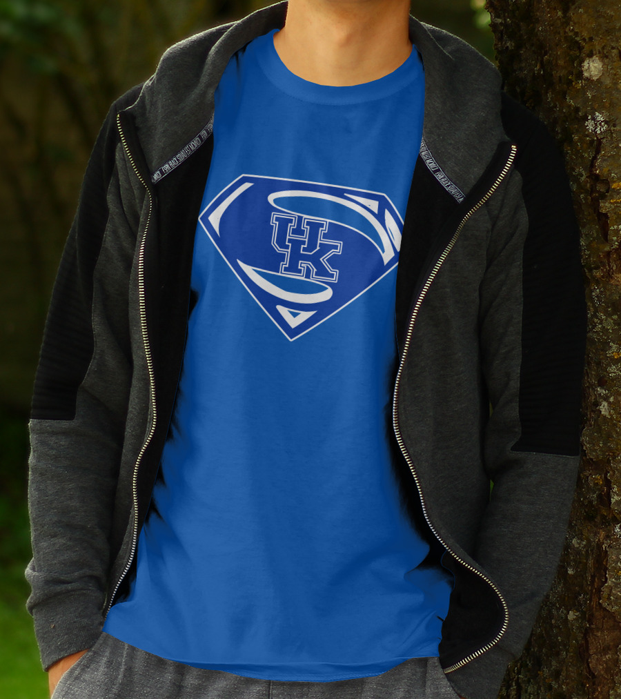 UK Superman Sports Logo Kentucky T-Shirt