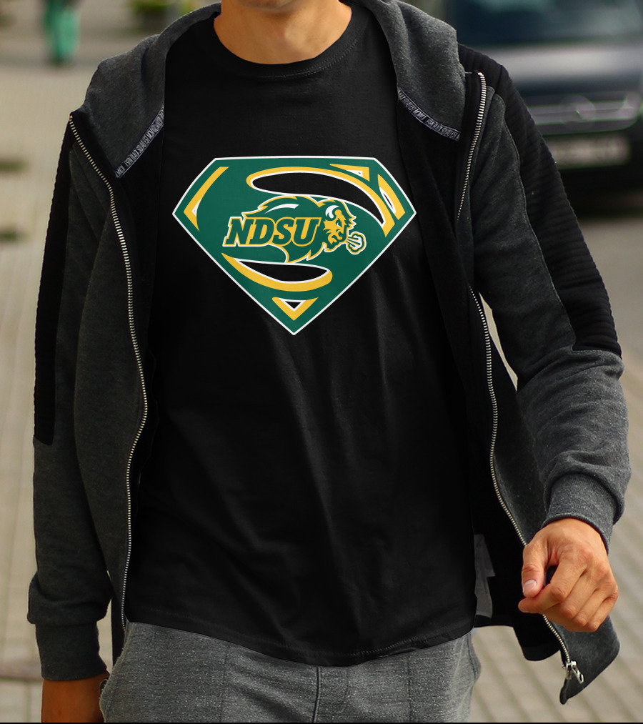NDSU Bison Superman Shield T-Shirt