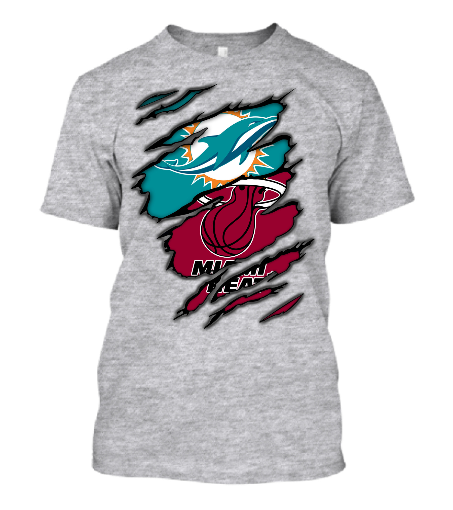 Miami Dolphins Miami Heat T-Shirt