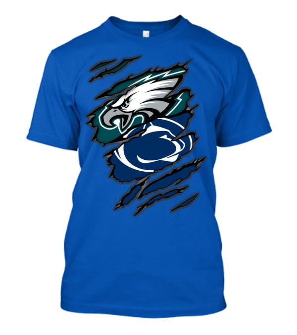 Eagles Penn State Logo Claw T-Shirt