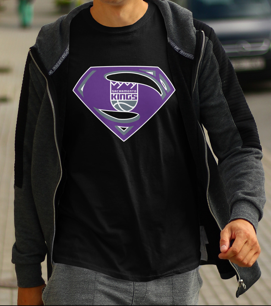 Sacramento Kings Superman T-Shirt