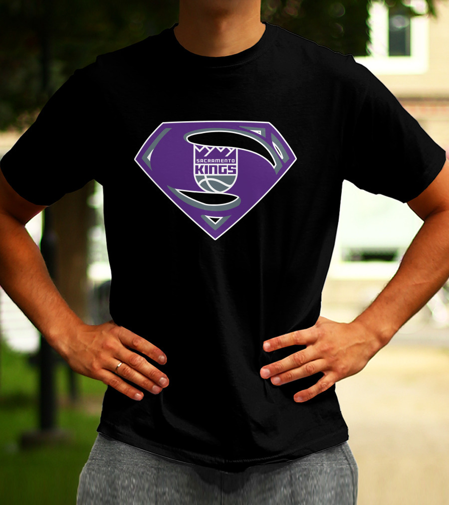 Sacramento Kings Superman T-Shirt