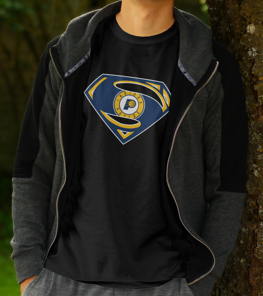 Indiana Pacers Superman T-Shirt
