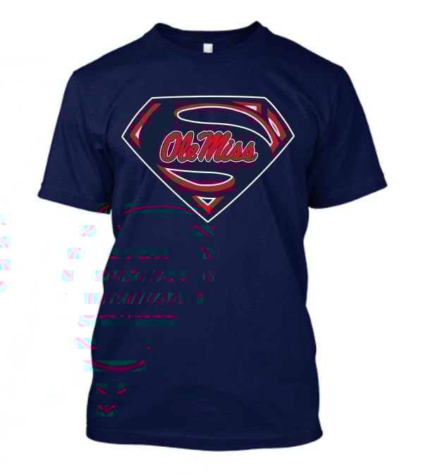 Ole Miss Superman S T-Shirt