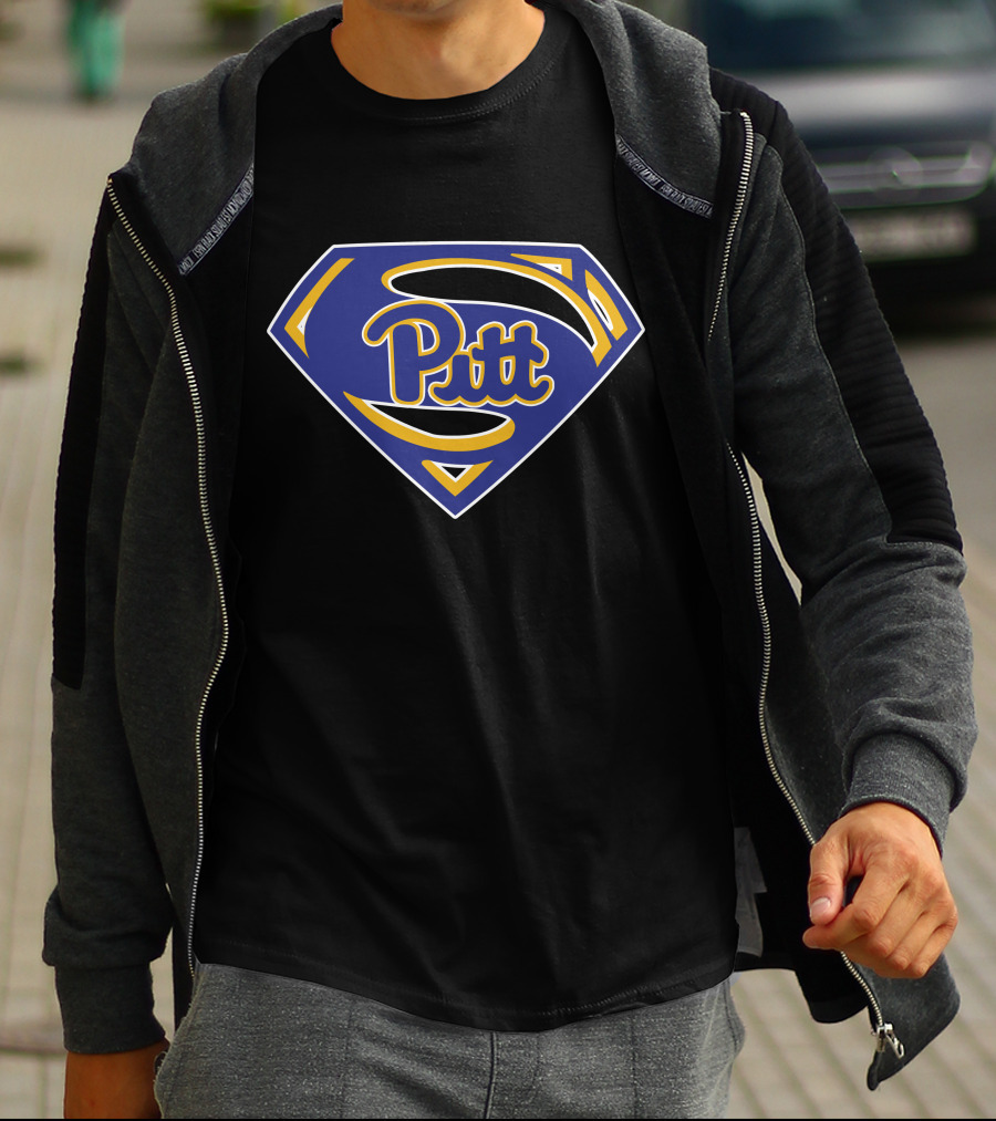 Pitt Superman Shield T-Shirt