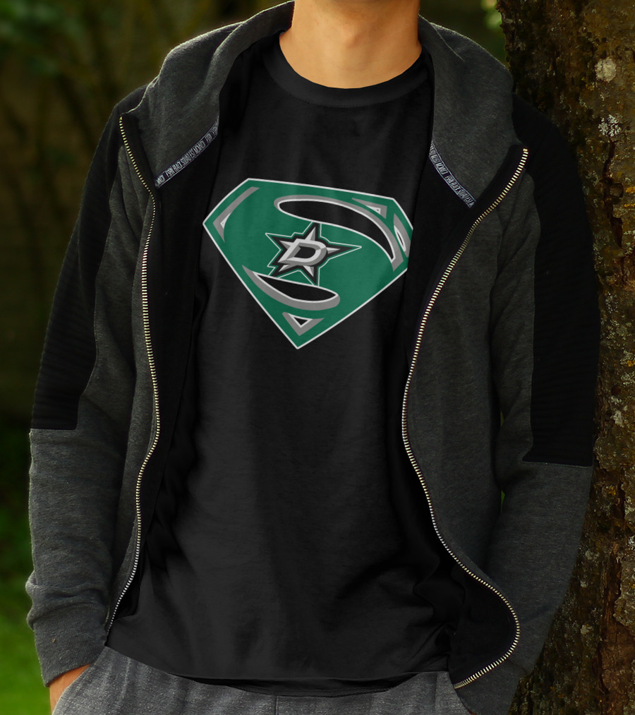 Dallas Stars Superman T-Shirt