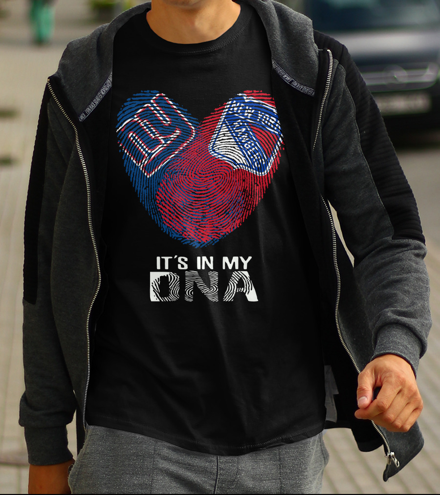 New York Giants Rangers It's In My Dna T-Shirt