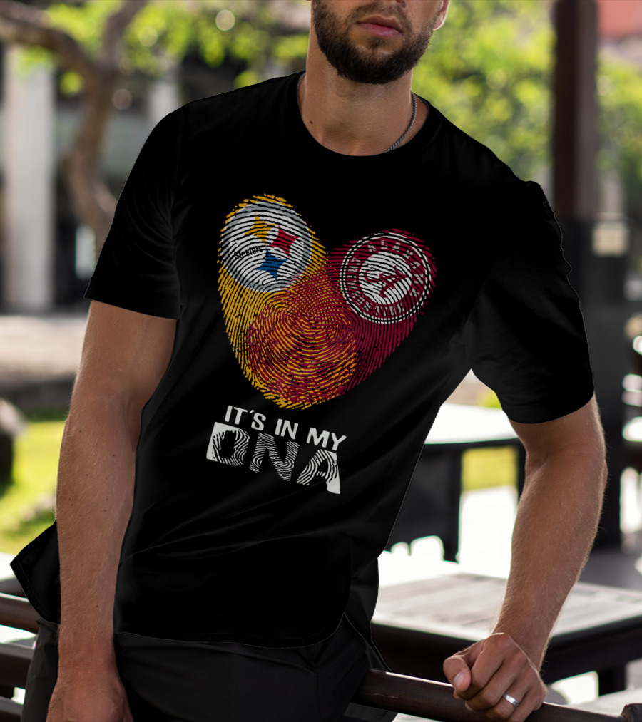 Steelers Alabama Crimson Tide It's In My DNA T-Shirt