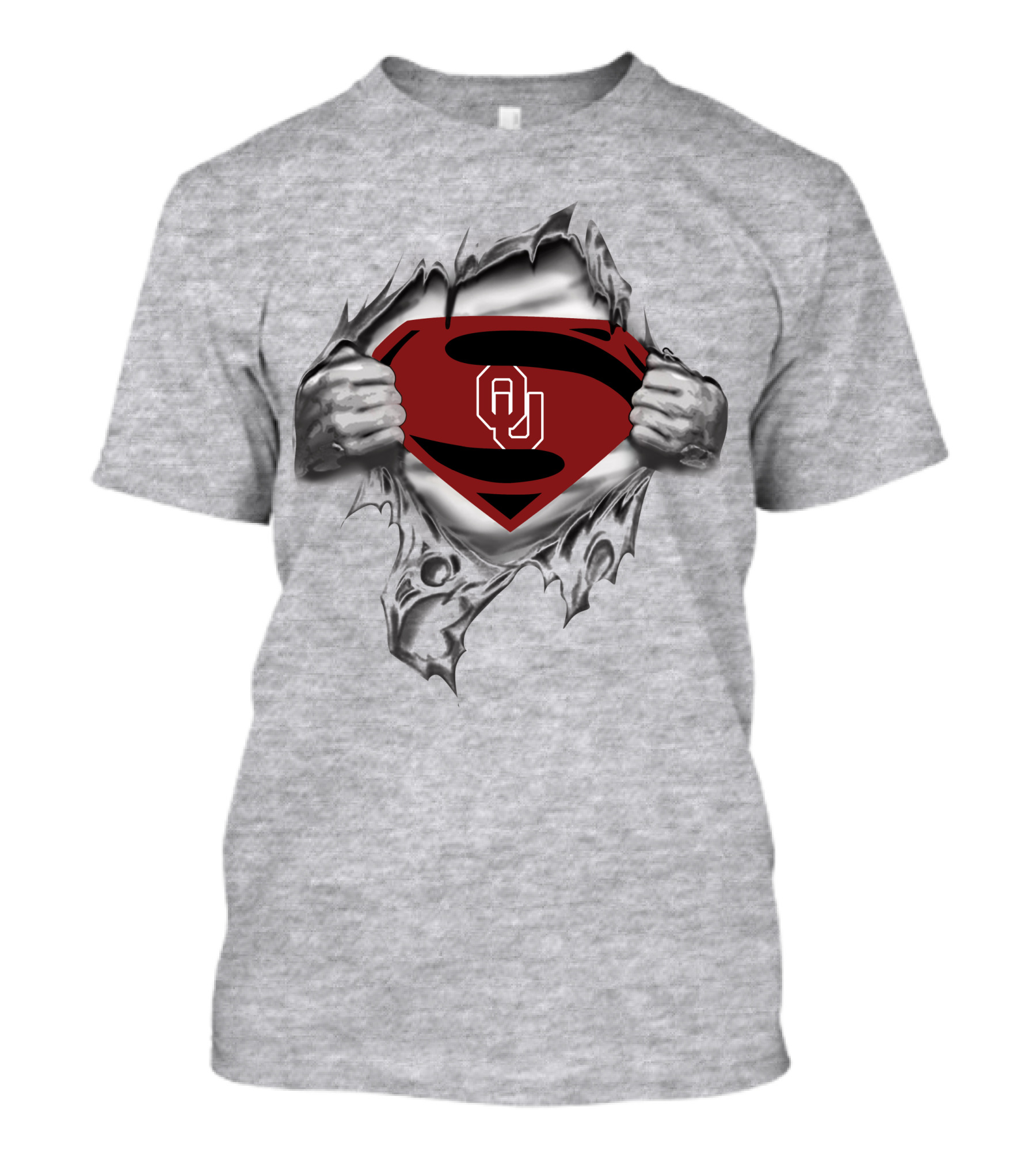 OU Sooners Superman Logo Shirt Conceptual T-Shirt