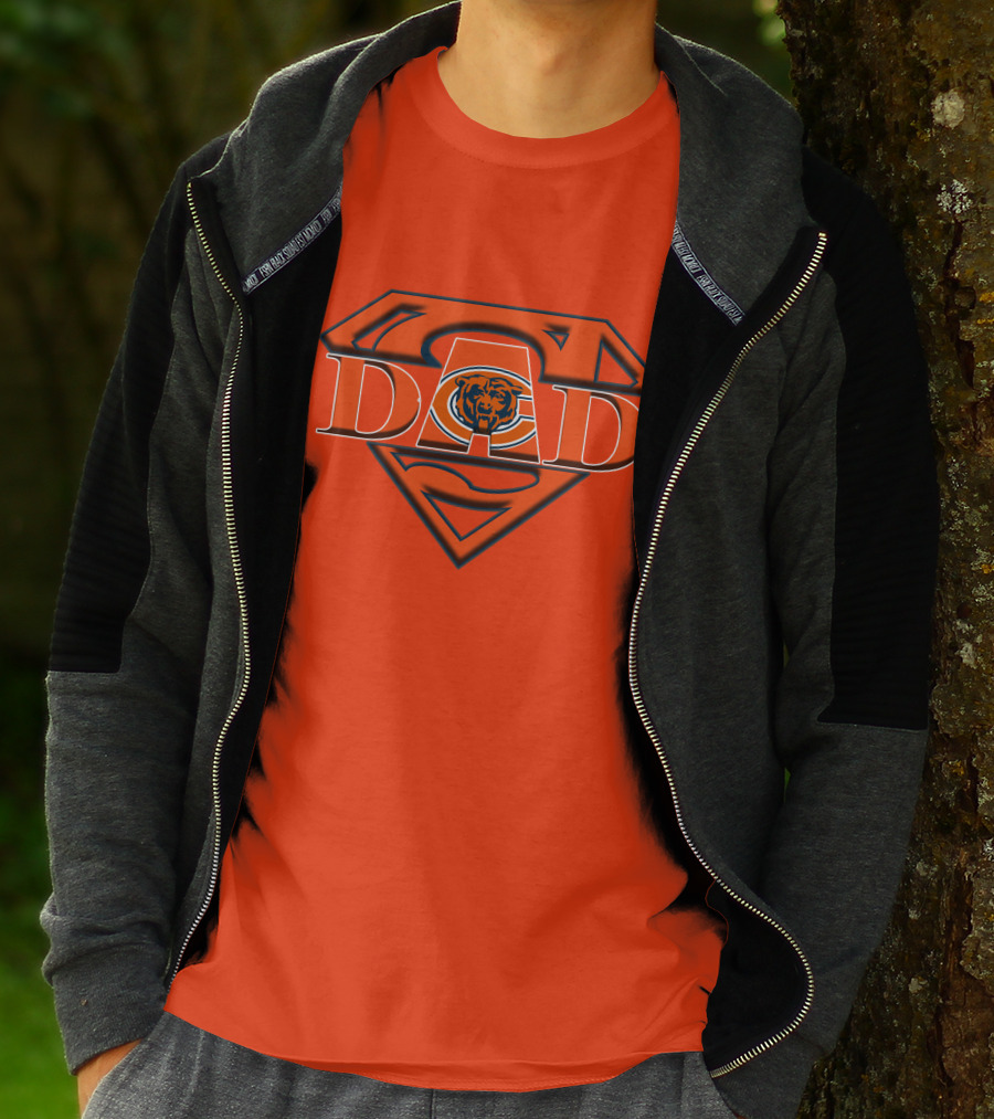 Chicago Bears Super Dad T-Shirt