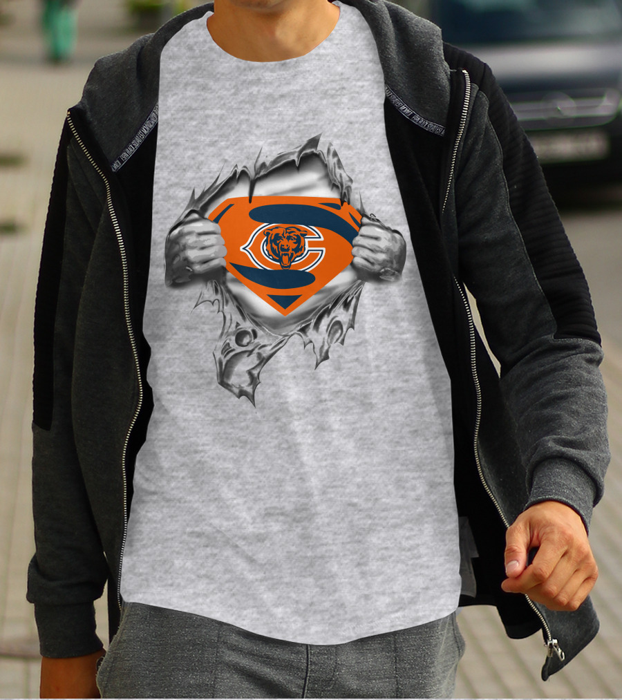Chicago Bears Superhero T-Shirt